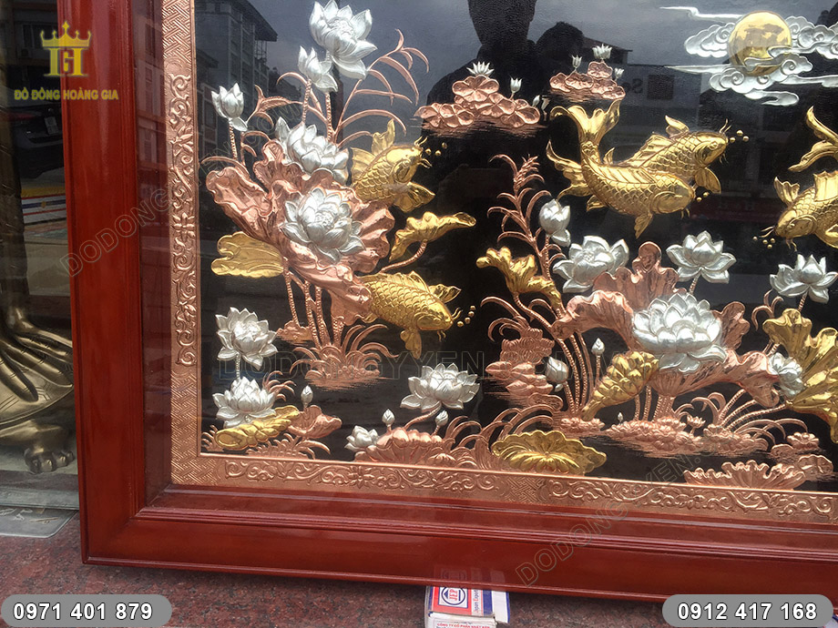 tranh cửu ngư quần tụ